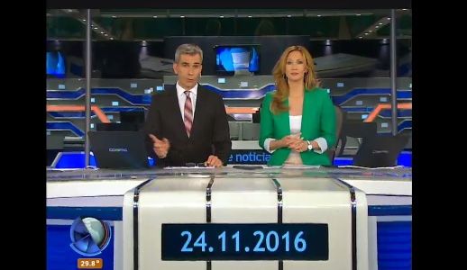 Telefe Noticias a las 13 / Bloque 1 / 24/11/2016