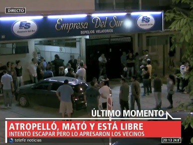 Atropelló, mató y está libre (1)