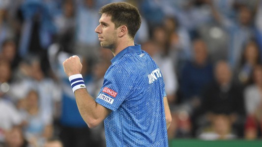 ¿Quién es Federico Delbonis, el hombre que le dio “la ensaladera” a la Argentina?