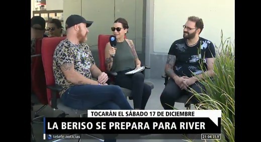 La Beriso se prepara para River