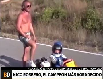 Nico Rosberg, campeón de F1, agradeció a sus padres con este video