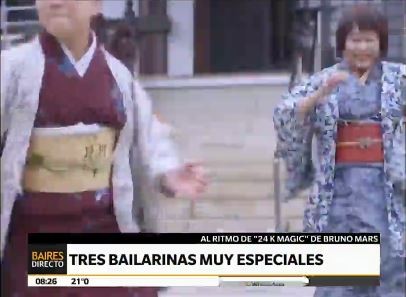 El baile de Bruno Mars en kimono se viralizó