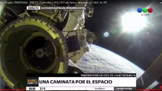 Una caminata por el espacio