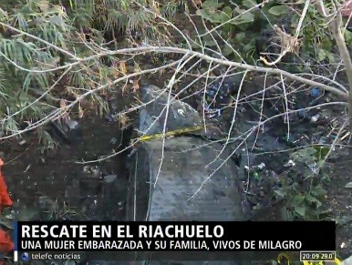 Video: rescate milagroso en el Riachuelo