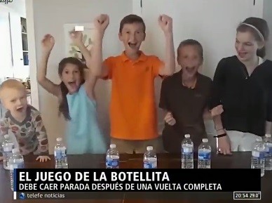 El furor por el juego de la botella