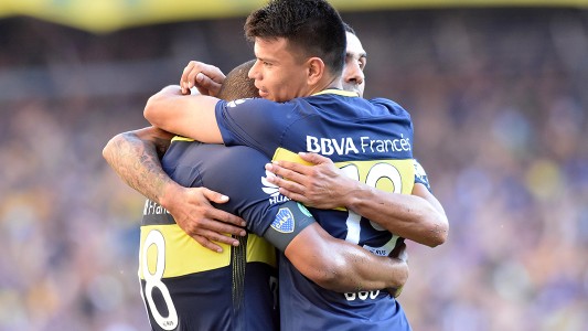Boca venció a Racing 4 a 2 en la Bombonera