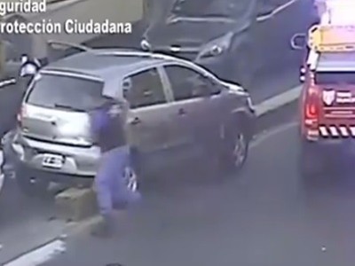 Persiguen y atrapan a un conductor alcoholizado que resultó ser prefecto