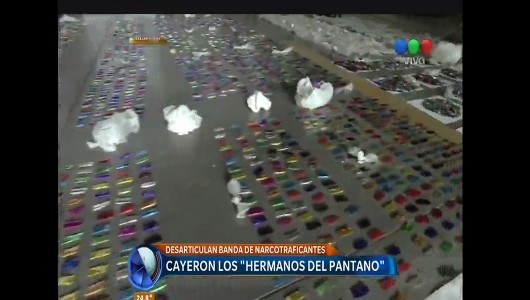 Narcotráfico: cayeron los "hermanos del pantano"