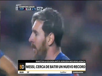 Messi, no alcanzó el récord que buscaba