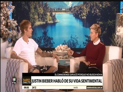 Justin Bieber habló de su vida sentimental