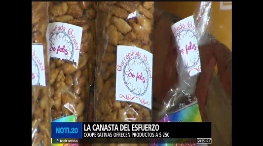 Una canasta de Navidad diferente, artesanal y solidaria