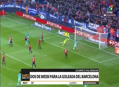 Messi volvió a ser la llave de Barcelona