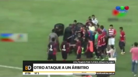 Otra agresión a un árbitro