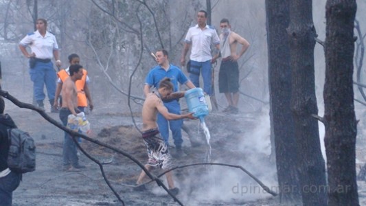 Video desolador: así quedó el bosque incendiado en Valeria del Mar