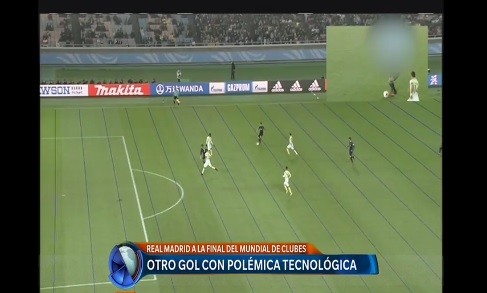 Real Madrid pasó a la final del Mundial de Clubes, también con ayuda del "video ref"