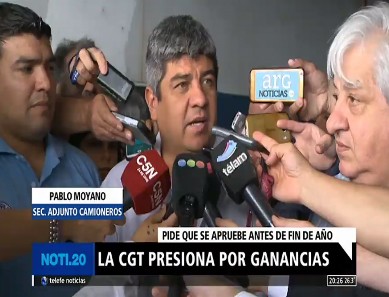 La CGT presiona por Ganancias