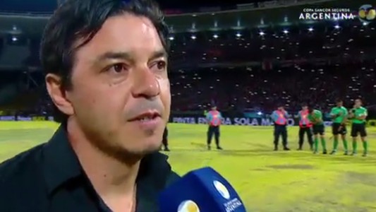 Gallardo festejó su sexto título: “Gracias a la gente de River por confiar en mí"