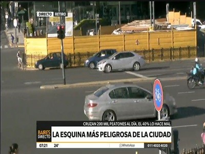 La esquina más peligrosa de Buenos Aires