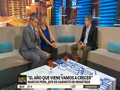 Marcos Peña, balance y perspectivas