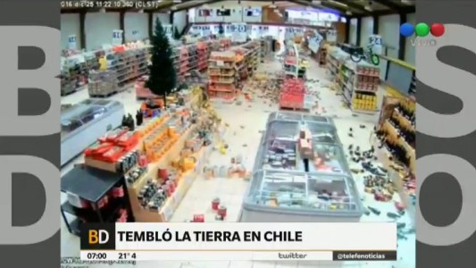 Chile: alerta de tsunami por un fuerte sismo de 7,6 grados