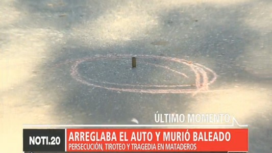 Murió un vecino de Mataderos que quedó en el medio de un tiroteo entre policías y ladrones