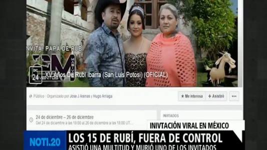 Las primeras imágenes de la fiesta de 15 de Rubí, la celebración viral más famosa del mundo