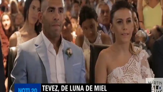 Tevez, de luna de miel