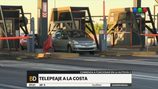 Habilitan el telepeaje en las rutas a la Costa Atlántica