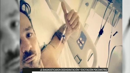 La selfie de Chano Charpentier en terapia intensiva