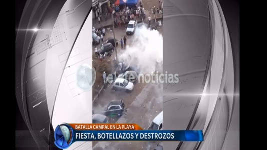Batalla campal en Villa Gesell: desplazaron al comisario