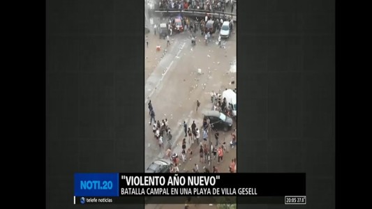 Batalla campal en Villa Gesell