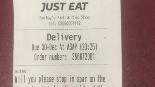 El curioso pedido de una mujer al delivery de comida que estalló en las redes sociales