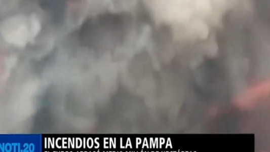 Incendios en La Pampa