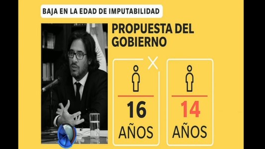 Proyecto oficial para bajar la edad de imputabilidad de 16 a 14 años