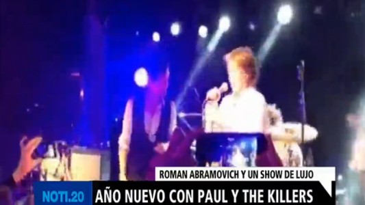 Año Nuevo con Paul y The Killers