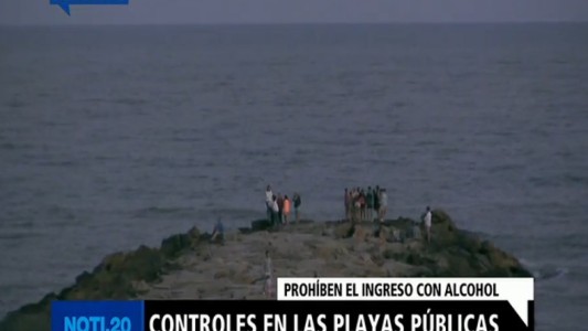 Controles en las playas públicas