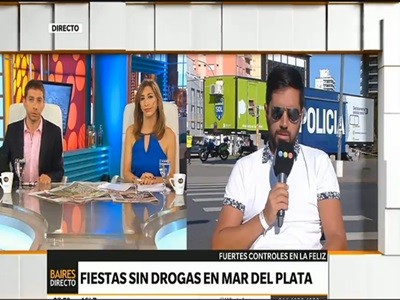 Operativos contra el alcohol y la droga en Mar del Plata
