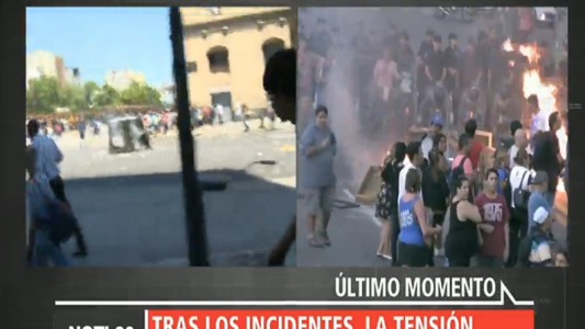 Once: tras los incidentes, la tensión