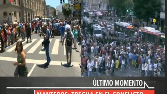 Manteros: tregua en el conflicto