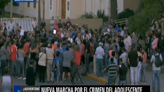 Benito Juárez: nueva marcha por el crimen de un adolescente