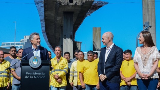 Macri inauguró el inicio de la obra que conectara la autopista Buenos Aires-La Plata y la Illia