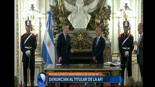 "Por ahora es un cúmulo de insinuaciones", dijo el ministro de Justicia sobre las denuncias contra el jefe de los espías