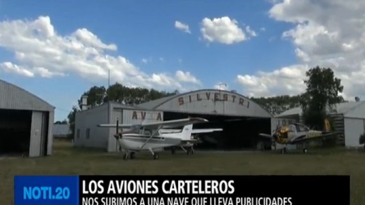 Verano 2017: aviones carteleros por dentro