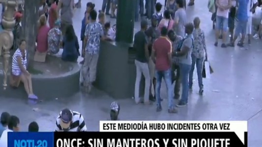 Once sin manteros y sin piquetes