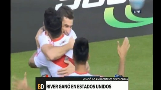 River le ganó a Millonarios: "El juego no fue lo mejor", admitió Gallardo