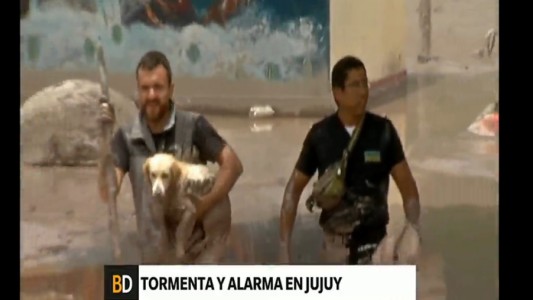 Tormenta y alarma en Jujuy