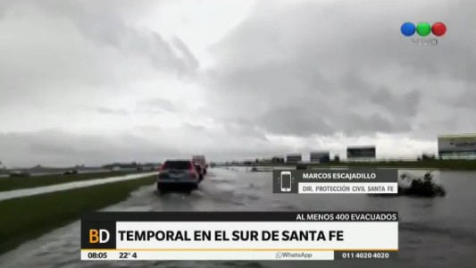 Santa Fe: 500 evacuados y 2000 autoevacuados por las inundaciones