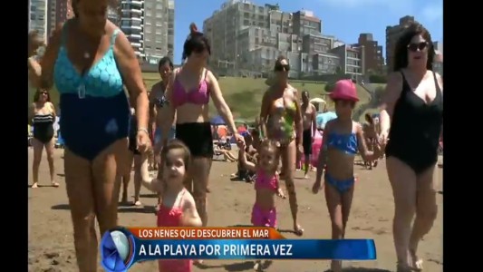 A la playa por primera vez