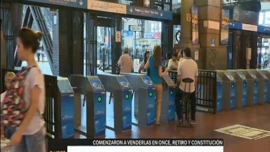 Venden la SUBE en las estaciones de tren de Retiro, Constitución y Once
