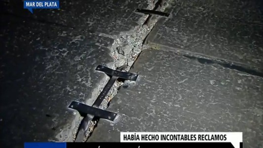 Se cansó y arregló el bache de la cuadra